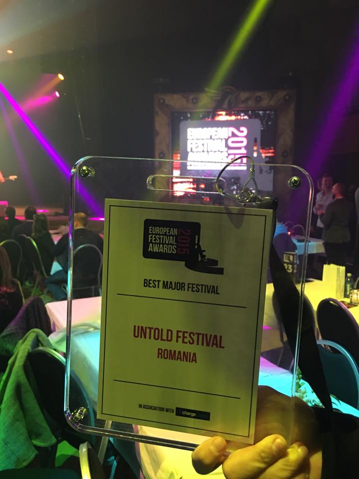 UNTOLD Best Major Festival 2015
