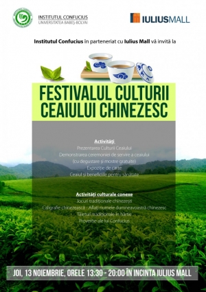 Festivalul Culturii Ceaiului Chinezesc gazduit de UBB si Iulius Mall