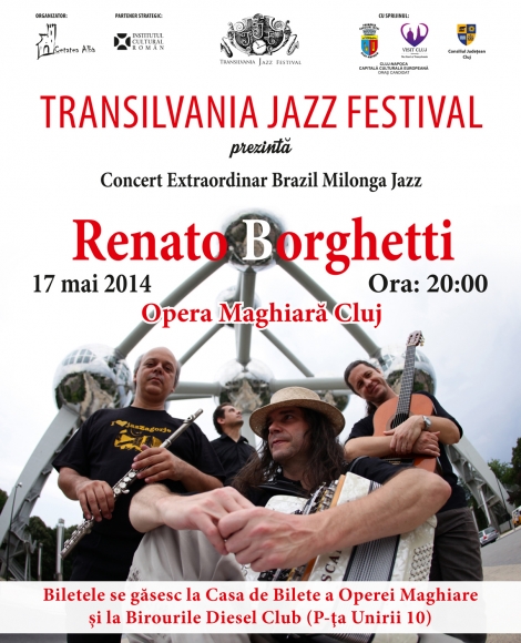 TRANSILVANIA JAZZ FESTIVAL 2014 - Alegria do Brasileiro, intr-un concert semnat Renato Borghetti