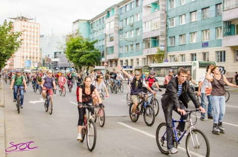 Marsul Biciclistilor Clujeni va avea loc joi, 16 aprilie