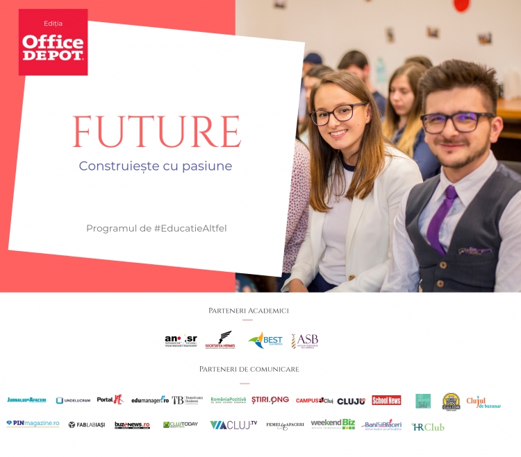 FUTURE – Construieste cu pasiune, programul de educatie altfel ce pregateste tinerii pentru primul loc de munca