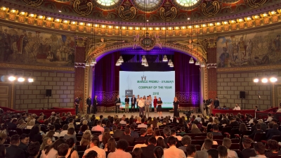 Castigatoarea marelui premiu a competitiei de antreprenoriat JA Company of the Year 2018 a fost desemnata echipa BEaTech de la UTCN