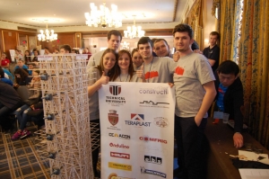 Studentii UTCN au urcat pe podium din nou la “Seismic Design Competition”