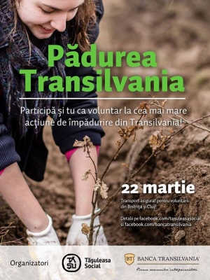 Participa si tu ca voluntar la cea mai mare actiune de impadurire din Transilvania!!
