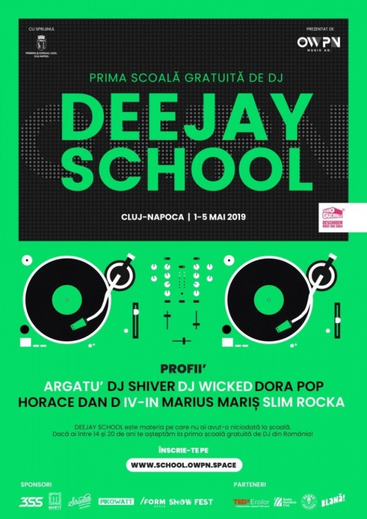 Agentia Open deschide portile primei scoli gratuite de DJ din Romania
