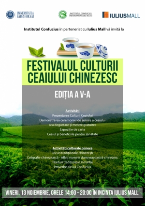 Degusta cel mai bun ceai la Festivalul Culturii Ceaiului Chinezesc