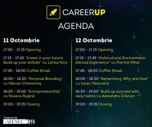 Career Up a inceput. Da si tu startul unei cariere de succes!