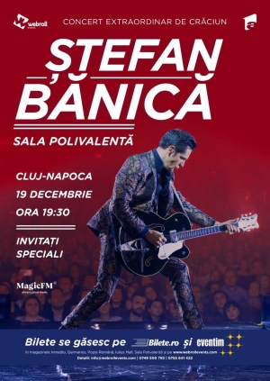 Seria concertelor extraordinare de Craciun, marca Stefan Banica, continua si in 2018!