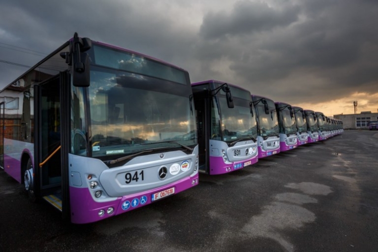 60 de autobuze noi vor fi puse in circulatie la Cluj pana la sfarsitul anului