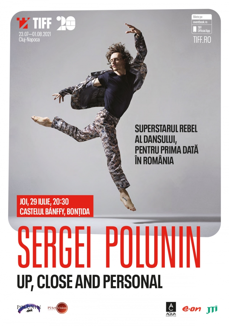 Sergei Polunin vine pentru prima data in Romania, la TIFF
