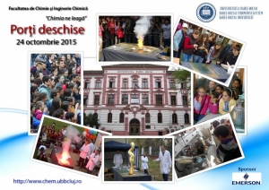 Facultatea de Chimie si Inginerie Chimica isi deschide portile pentru vizitatori
