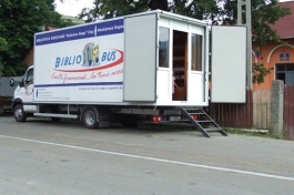 Prima biblioteca mobila din Cluj va functiona in fiecare miercuri