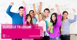 Telekom da startul competitie pentru burse de 900 lei/luna