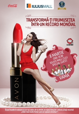 Avon te vrea in Cartea Recordurilor de Ziua Femeii