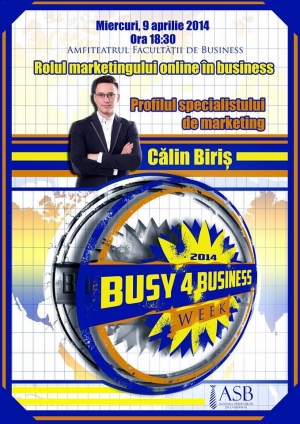 CALIN BIRIS la Busy 4 Business Week