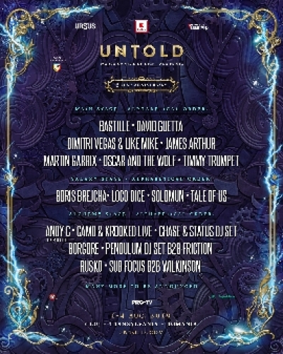 Editia aniversara UNTOLD va avea invitati pe masura: Martin Gerrix, David Guetta, Dimitri Vegas &amp; Like Mike