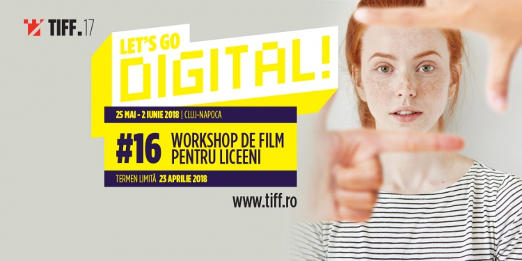 TIFF da start inscrierilor la atelierul pentru adolescenti Let’s Go Digital 2018!