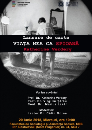 "Viata mea ca spioana" - carte lansata la Universitatea Babes-Bolyai